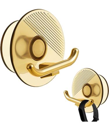 FECFUCY Plug Holder & Cable Organizer - Drill-Free Key & Bathrobe Hook for Kitchen & Bathroom | Transparent Brown Storage Solution - Buy Online on SooperMarket.com
