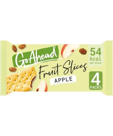 Go Ahead Crispy Fruit Slice Forest Fruit Apple Raspberry 3 pack (12 bars in total) - Buy Online on SooperMarket.com