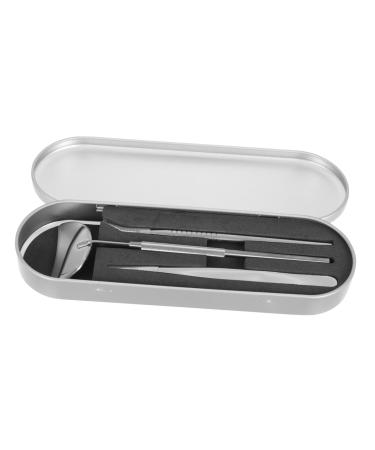 1 Set Eyelash Extension Set Lash Kits Accessories Makeup Accessories Beauty Tools Lash Accessories Tweezers Eyelash Mirror Miss Stainless Steel Inspection Mirror Portable