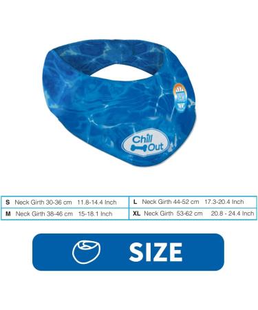 ALL FOR PAWS Chill Out Ice Bandana - Large | Cool Your Dog Down Internationally - Buy Online on SooperMarket.com