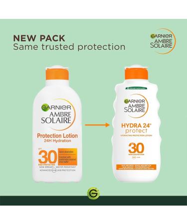 Garnier Ambre Solaire Hydra 24H Protect SPF30 - Best Sunscreen for All-Day Hydration & Sun Protection | International Shipping Available - Buy Online on SooperMarket.com