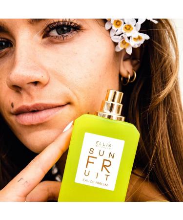 Ellis Brooklyn SUN FRUIT Eau De Parfum - Fruity Floral Perfume For Women with Fig Jasmine Amber Vanilla & Coconut Vegan Perfume Made In The USA SUN FRUIT 3.4 Fl Oz (Pack of 1) - Buy Online on SooperMarket.com
