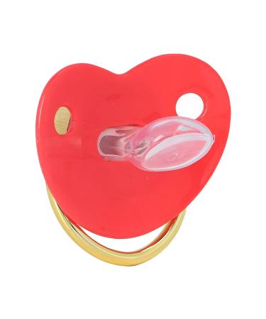 Buy Exquisite Red Silicone Bling Baby Pacifier Set | Comfortable for Sleeping | International Shipping Available - Buy Online on SooperMarket.com