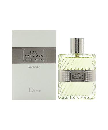 Christian Dior Eau Sauvage by Christian Dior for Men Eau De Toilette Spray 3.4 Oz. 3.4 Ounce (Pack of 1)