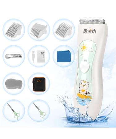 Baby Hair Clipper Silent Hair Clippers for Children Quiet Kids Hair Trimmer (with Bag)