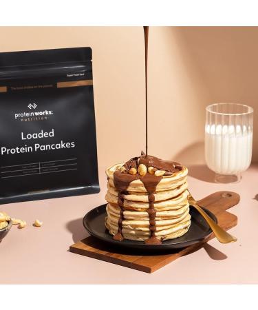 Protein Works Loaded Protein Pancake Mix - High Protein Milk Choc Chip Pancakes 1kg - Buy Online on SooperMarket.com