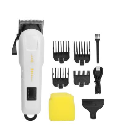 Electric Hair Clipper Easy Grip Ergonomic Handle Hair Clipper Rechargeable for Salon