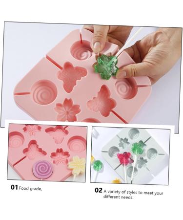 MAGICLULU 1 Set Lollipop Mold Silicone Molds Silicone Baking Molds Chocolate Baking Mold Child Square Tool - Buy Online on SooperMarket.com