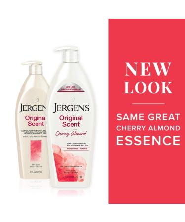 Jergens Original Scent Cherry Almond Moisturizer 21oz - Hydrating & Nourishing Lotion for All Skin Types - International Shipping Available - Buy Online on SooperMarket.com