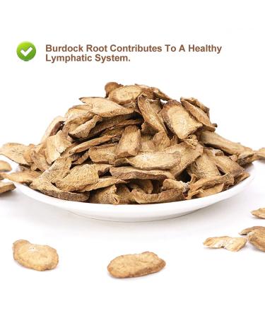 Plant Gift Burdock Root Tea 100g - Organic Non-Irradiated Sustainable Superfood for Weight Loss - Arctium Lappa L. - Buy Online on SooperMarket.com