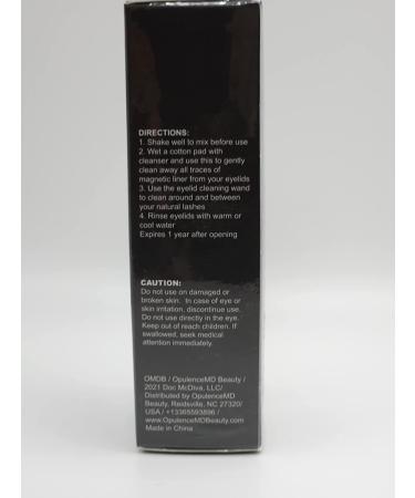 Opulence MD Beauty Pristine Oil Skin Cleanser & Eye Makeup Remover - Gentle Makeup Removal for Sensitive Skin 1.69 Fl Oz - Buy Online on SooperMarket.com