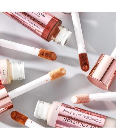 Makeup Revolution Conceal & Hydrate Concealer C9.5 - Medium Skin Tones, Dewy Finish, Vegan & Cruelty-Free | 0.45 fl.oz - Buy Online on SooperMarket.com