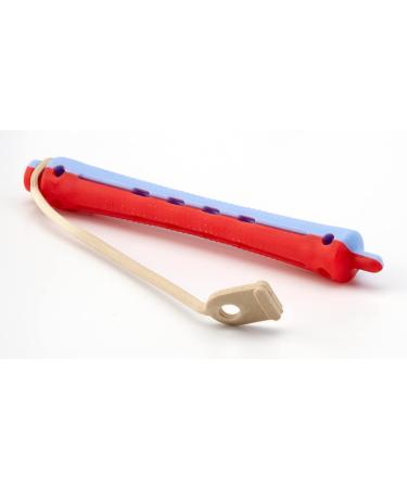 Fripac-Medis Permanent Wave Roller LW3 - 11mm Diameter Blue/Red Pack of 10 | International Shipping - Buy Online on SooperMarket.com