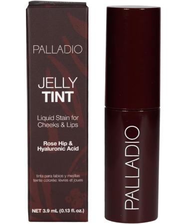 Palladio Jelly Tint Liquid Stain for Cheeks & Lips Vivid Color Lip Stain Lightweight Non-Sticky and Transfer-proof Natural Finish Makeup Wineberry - Buy Online on SooperMarket.com