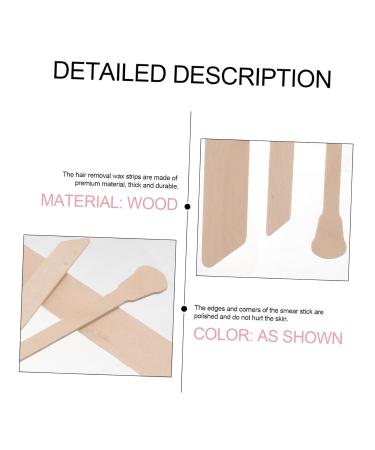 Buy Beavorty 450pcs Wax Stick for Hair Removal | Premium Wooden Manicure Tools for Smooth Skin - Fast International Shipping - Buy Online on SooperMarket.com