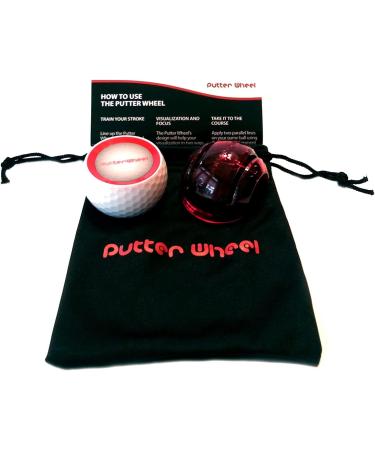 PutterWheel Golf Ball Putting Training Aid - Improve Putting Accuracy with Instant Feedback | Golf Training System for Green or Mat - 1 Pack - Buy Online on SooperMarket.com