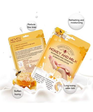 Aylbcz Hand Moisturizing Masks - Hydrating Gloves for Dry Hands (3 Pairs) - Buy Online on SooperMarket.com