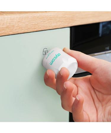 Aycorn Magnetic Safety Lock Replacement - Invisible Child Lock for Cabinets & Drawers - 2 Keys (1 Pack) - Secure Your Baby's Safety - Buy Online on SooperMarket.com