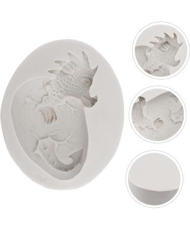 Tofficu 2pcs Silicone Soap Mold Easter Egg Mould Easter Soap Mold Easter Mousse Dragon Candy Mold Easter Fondant Dragon Egg Candy Clay Mold Silicone Molds Chocolate Mould White Cake Crayon - Buy Online on SooperMarket.com