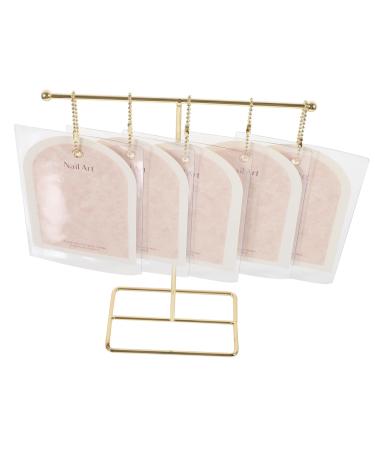 Gogogmee 1 Set Nail Art Display Cardboard Fake Nail Display Holder Nail Art Display Cards Fake Nail Display Cards Nail Art Showing Card Nail Cards Nail Salon Display Card Manicure Tool
