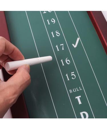 GSE Chalk Dart Scoreboard for Dart Board Cricket & 01 Games with Chalks and Chalk Wipe - Buy Online on SooperMarket.com