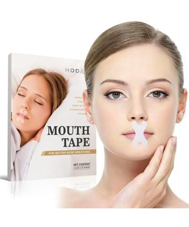Anti-Snoring Mouth Tape for Sleeping Helps You Reduce Sleep Apnea and Snoring with Medical Adhesive Odor Free Lip Contact.