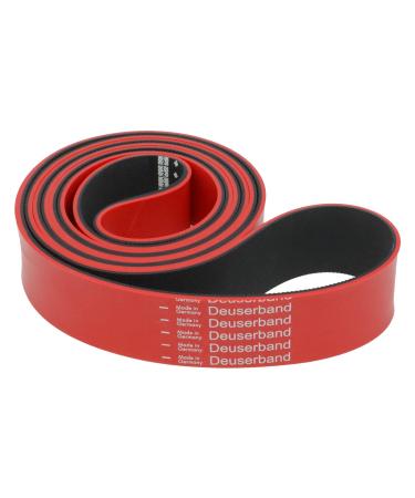 Deuserband Original Theraband Rot vegan elastic band made of natural rubber manufactured in Germany non -slip for strength training fitness yoga