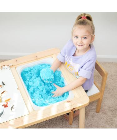 16X Eco Gelli Play by Zimpli Kids - Transform Water into Colorful Goo | Montessori Preschool Toys | Eco-Friendly & Recyclable Children's Toys in Orange & Aqua - Buy Online on SooperMarket.com