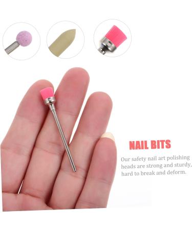 HAPINARY 1 Set Nail Polisher Manicure File Bits Drill Bit for Metal Acrylic Nails Drill Bit Electronics Kit Gel Nails Kit Nail Drill Carbide Drill Bits Nail Flakes Tungsten Steel - Buy Online on SooperMarket.com
