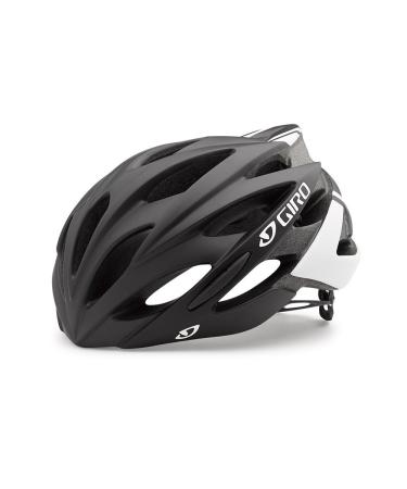 Giro Savant Adult Road Cycling Helmet Matte Black/White Large (59-63 cm)