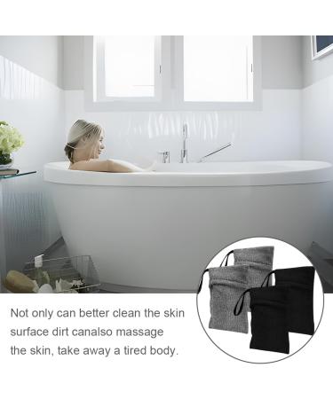 BYX Soap Bag & Body Scrubber - Premium Shower Sponge 4 Pack | Eco-Friendly Soap Saving Bags for Bathing - Buy Online on SooperMarket.com
