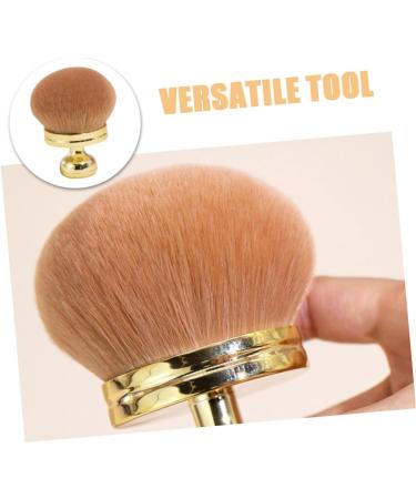HAPINARY Fluffy and Soft Makeup Brush Blush Brush Setting Powder Brush Blush for Makeup Brush for Powder Foundation Travel Makeup Brushes Travel Powder Brush Travel Size Makeup Brushes 8.50X7.00X7.00CM Golden - Buy Online on SooperMarket.com