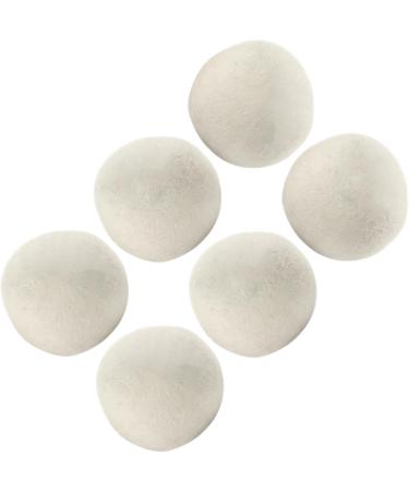 Efficient Laundry Drying Ball Quick Drying Laundry Ball Fabric Softener Wool Ball Wool Dryer Ball Set of 6pcs Efficient Fabric - Buy Online on SooperMarket.com