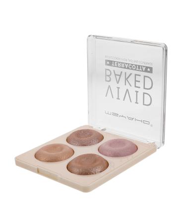 WOONEKY Highlight Eye Shadow Powder Light Blue Eyeshadow Korean Eyeshadow Rose Gold Eyeshadow Blouses