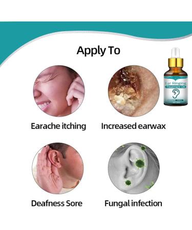 RJDJ TinniClear Ear Drops - Natural Tinnitus Relief Treatment - 2pcs - Buy Online on SooperMarket.com