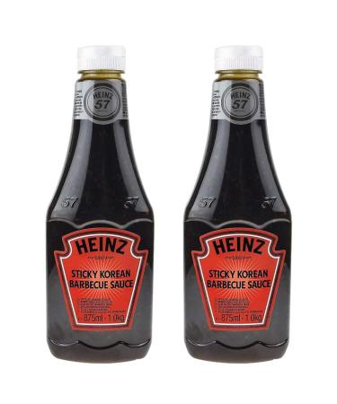 2 x 875ml Sticky Korean Barbecue Sauce Meat Grill BBQ Seasoning Marinade