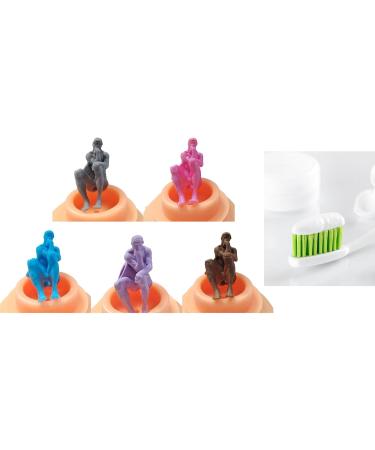 Toothpaste Squeezer Toothpaste Dispenser Funny Pooper Easier Bathroom Routine Grey - Buy Online on SooperMarket.com