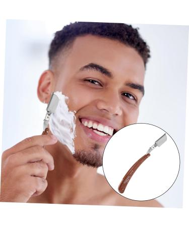 Angoily Stainless Steel Scissors & Razor for Men | Travel Barbershop Shaving Blades & Hair Scissors - Buy Online on SooperMarket.com