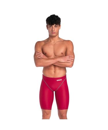 Arena Men's Powerskin St Next Jammer Swim Briefs 4 Deep Red