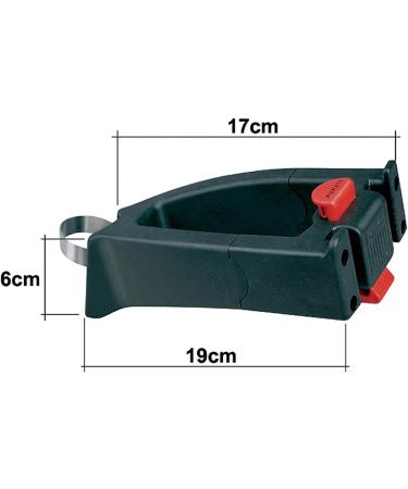 KlickFix Extender with Seat Post Adapter Black - Universal Bike Accessory for Enhanced Cargo Solutions | Shop Internationally - Buy Online on SooperMarket.com