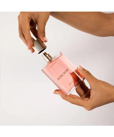 MAKARI Royal Rose Perfume | Elegant & Long-Lasting Fragrance for Women | Luxurious Rose Essence with Soft Floral Notes | 3.4 Fl Oz - Buy Online on SooperMarket.com