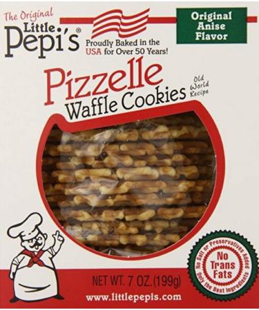 Little Pepi's Pizzelles, Anise, 7 Ounce 1