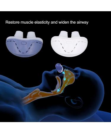 3-Speed Electric Snoring Relief Device for Daily Use - White - Buy Online on SooperMarket.com