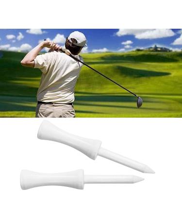 Zivisk Bamboo Golf Tees 100 Count - 2-1/8, 2-3/4, 3-1/4 Inch (White Natural Color) - Buy Online on SooperMarket.com