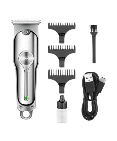 Electric Hair Clippers for Men Waterproof Beard Trimmer LED Display with 3 Guide Combs and Type-c Fast Chager Cord Dual Power Modes Gift for Men Husband Father