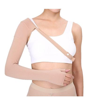 Post Mastectomy Sleeve Anti Swelling High Elasticity Arm Support Brace for Preventing Arm Lymphedema (Right Hand)