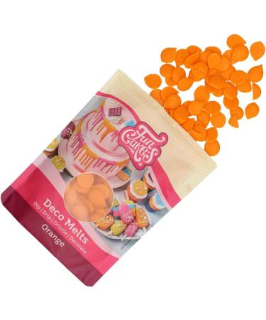 FunCakes Deco Melts Orange AZO Free 250 g - Buy Online on SooperMarket.com