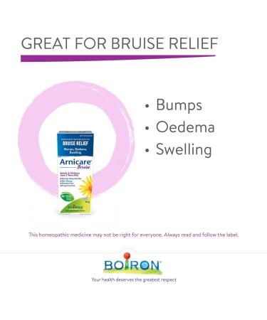 Boiron Arnicare Gel for relief of muscle and joint pain swelling and bruising. Natural health product 2x75g & Arnicare Bruise Swelling Bumps and Oedema Natural Sourced 45 Gram - Buy Online on SooperMarket.com