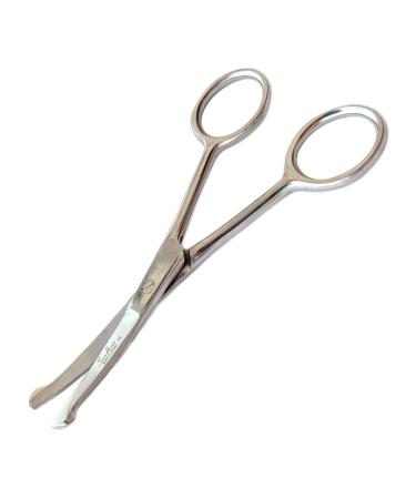 Sandbros Bull Nose Scissors 4.5" Probe Curved (114.3mm)