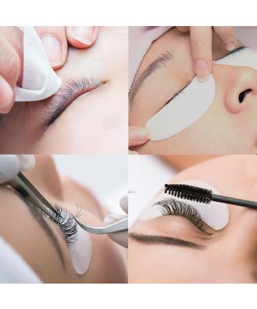 50 Pairs Lint-Free Hydrogel Eye Pads for Eyelash Extensions | Professional Gel Patches - Silver Girl - Buy Online on SooperMarket.com